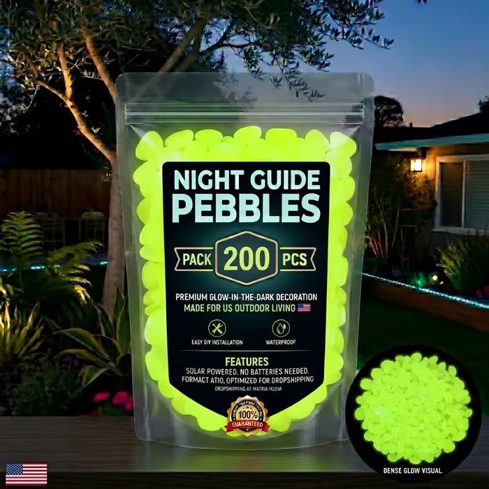 Frolunora® 🌈Colorful Glow-in-the-Dark Garden Stones