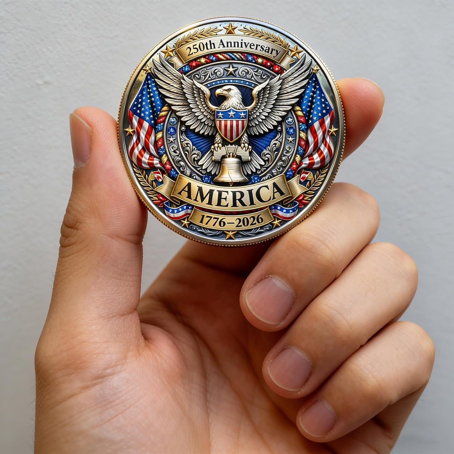 Frolunora® U.S 250th Anniversary Commemorative Coin - 2026 Limited Release. While Supplies Last. upsell
