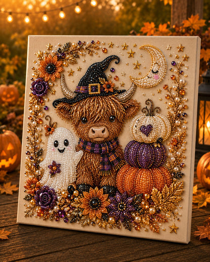 Frolunora® 👻Halloween Pearl Art DIY Kit – Turn Tiny Pearls into Spooky-Cute Magic