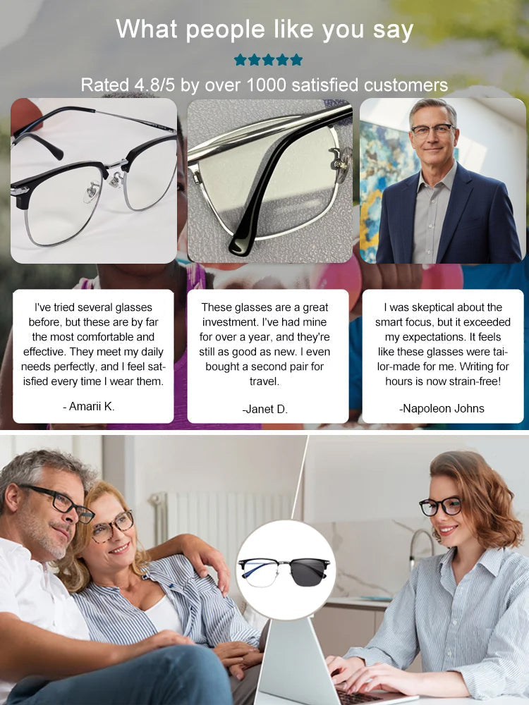 Frolunora® Ultra Light Anti Blue Presbyopic Glasses upsell