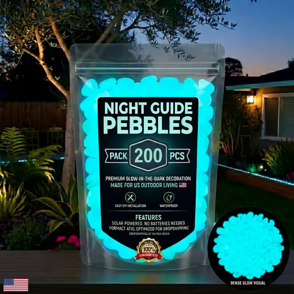 Frolunora® 🌈Colorful Glow-in-the-Dark Garden Stones
