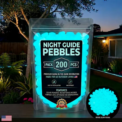 Frolunora® 🌈Colorful Glow-in-the-Dark Garden Stones