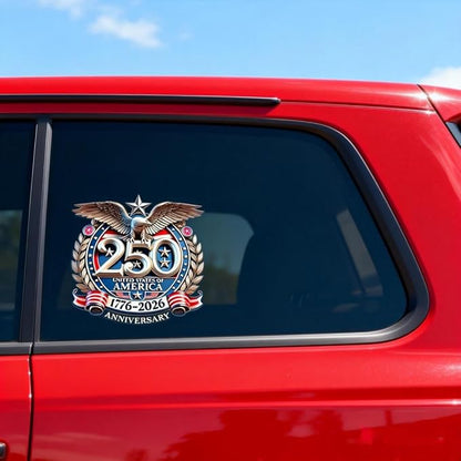 Frolunora® United States 250th Anniversary - Eagle 1776-2026 - Weatherproof & Car Wash Safe upsell