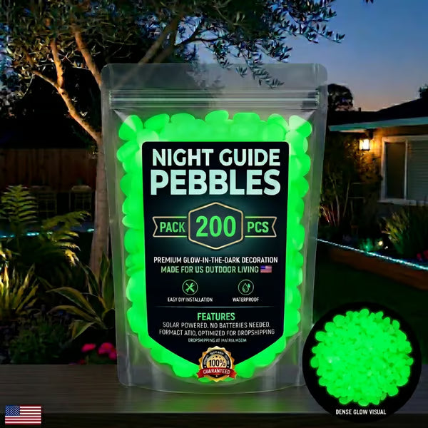 Frolunora® 🌈Colorful Glow-in-the-Dark Garden Stones