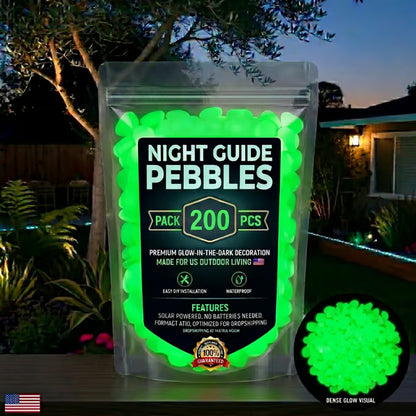 Frolunora® 🌈Colorful Glow-in-the-Dark Garden Stones