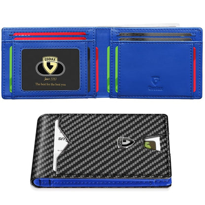 Frolunora®  Men's Slim Wallet with RFID Blocking