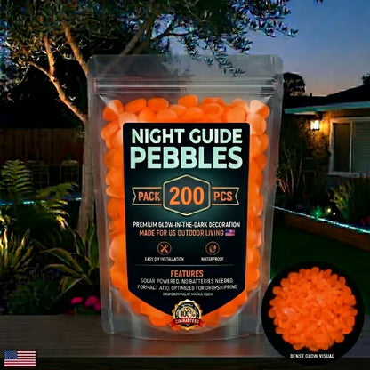 Frolunora® 🌈Colorful Glow-in-the-Dark Garden Stones