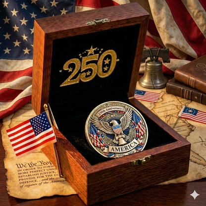 Frolunora®  U.S 250th Anniversary Commemorative Coin - 2026 Limited Release. While Supplies Last. upsell