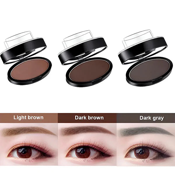 Frolunora® Instant Symmetrical Eyebrow Stamp Kit – Effortless Waterproof Brow Powder Makeup upsell