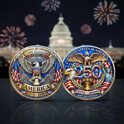 Frolunora®  U.S 250th Anniversary Commemorative Coin - 2026 Limited Release. While Supplies Last. upsell