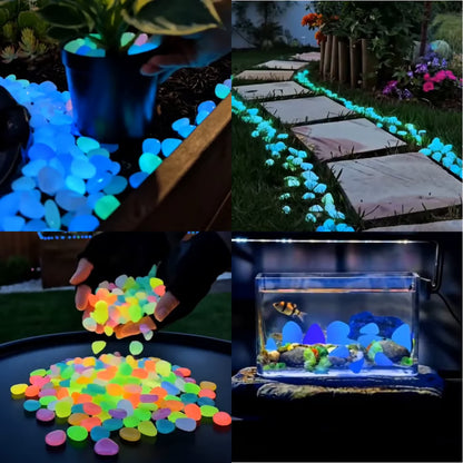 Frolunora® 🌈Colorful Glow-in-the-Dark Garden Stones