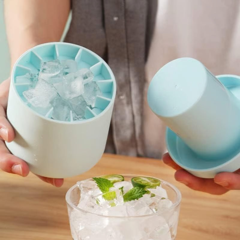 Frolunora® Quick-Freezing Silicone Ice Cube Mold ❄️Summer Chill Essential!