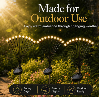 Frolunora® IP65 Waterproof Solar Powered Firefly Light (10 BULBS)