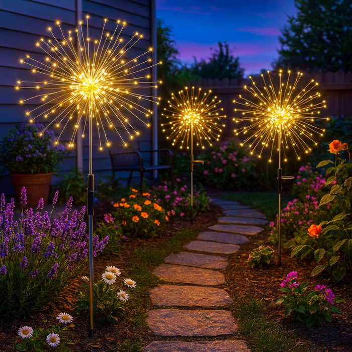 Frolunora® Starlit Starburst Light - Solar Charging & Weatherproof