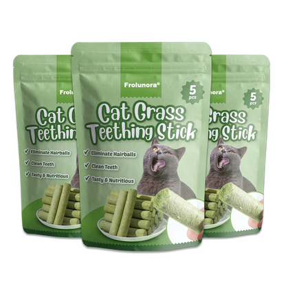 Frolunora® Cat Grass Teething Sticks upsell