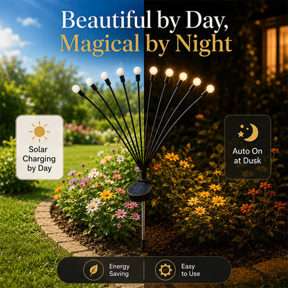 Frolunora® IP65 Waterproof Solar Powered Firefly Light (10 BULBS)