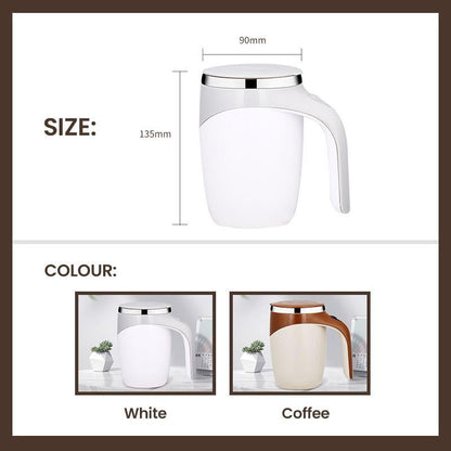 Frolunora® Magnetic Automatic Self-Stirring Coffee Mug