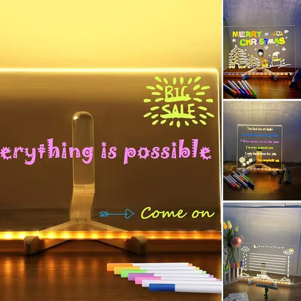 Frolunora® Dive Into a World of Colour! This 7-Colours LED Board Unleashes Creativity upsell