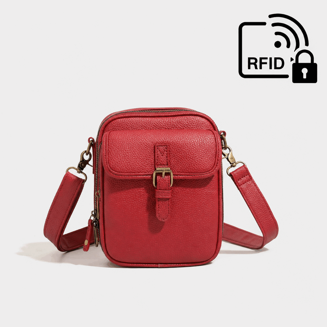 Frolunora® Crossbody Leather Bag