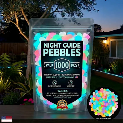 Frolunora® 🌈Colorful Glow-in-the-Dark Garden Stones