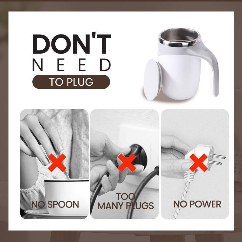Frolunora® Magnetic Automatic Self-Stirring Coffee Mug
