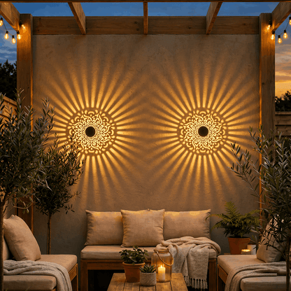 Frolunora® Decorative Solar Mandala Lights - Automatic On/Off & Weatherproof upsell