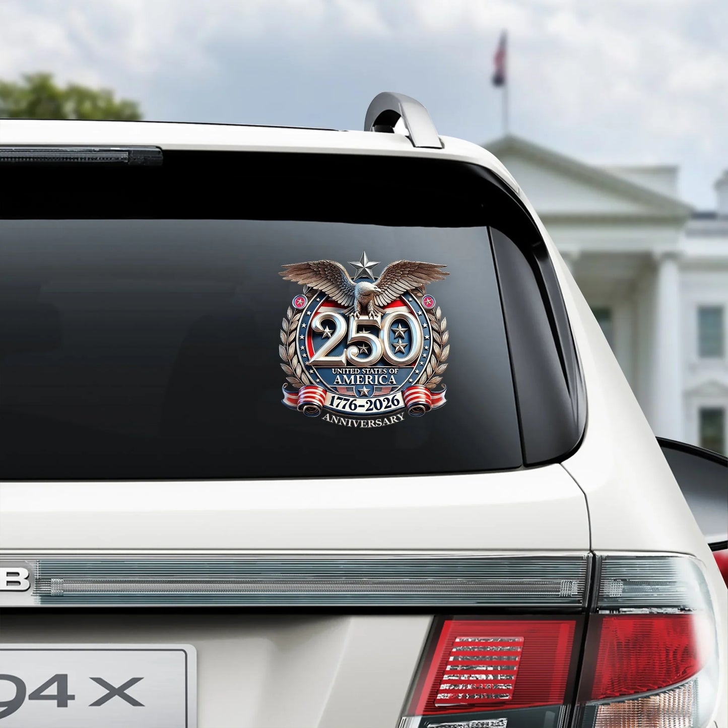 Frolunora® United States 250th Anniversary - Eagle 1776-2026 - Weatherproof & Car Wash Safe upsell