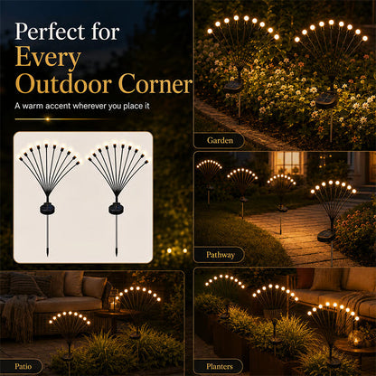 Frolunora® IP65 Waterproof Solar Powered Firefly Light (10 BULBS)