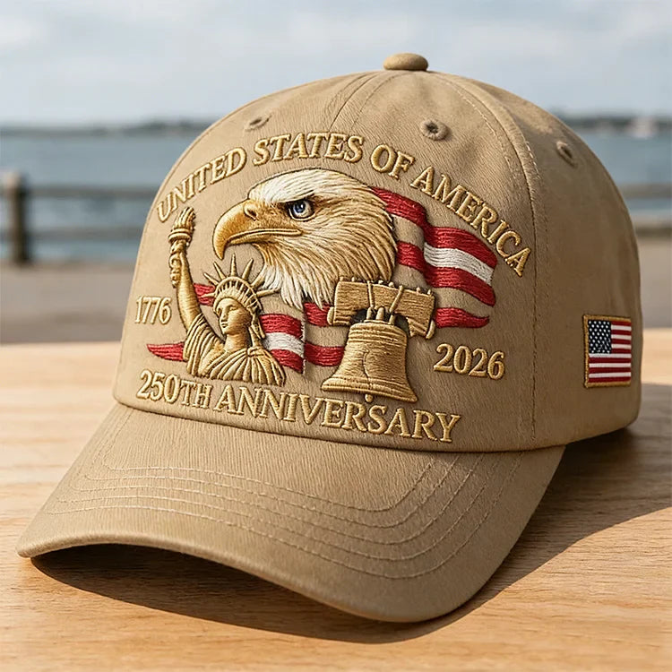 Frolunora® Eagle & Liberty – United States 250th Anniversary Hat