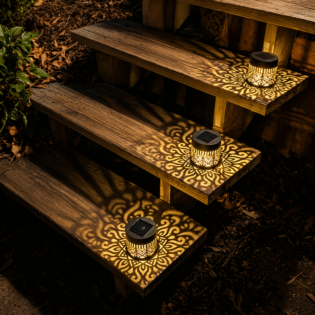 Frolunora® Decorative Solar Mandala Lights - Automatic On/Off & Weatherproof upsell