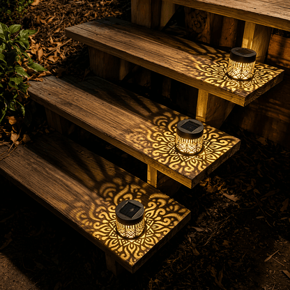 Frolunora® Decorative Solar Mandala Lights - Automatic On/Off & Weatherproof upsell