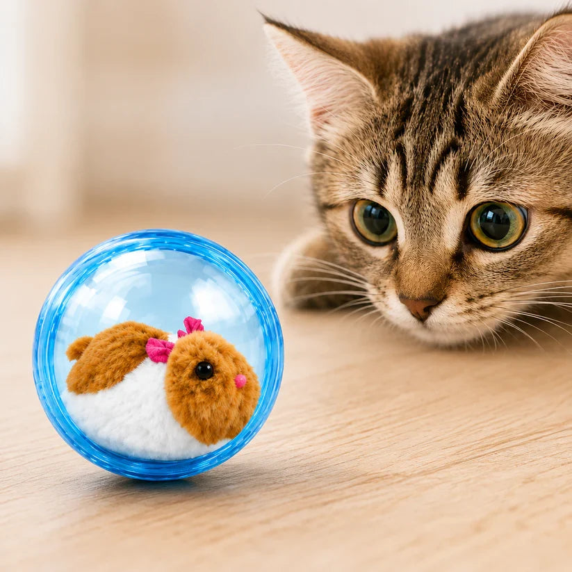 Frolunora® Self-Rolling Interactive Cat Ball