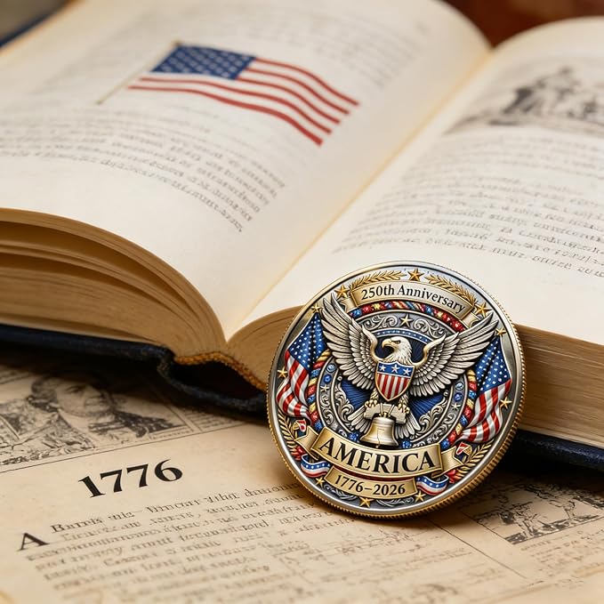 Frolunora®  U.S 250th Anniversary Commemorative Coin - 2026 Limited Release. While Supplies Last. upsell