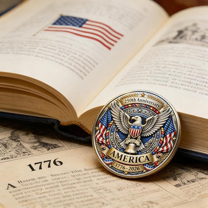 Frolunora®  U.S 250th Anniversary Commemorative Coin - 2026 Limited Release. While Supplies Last. upsell
