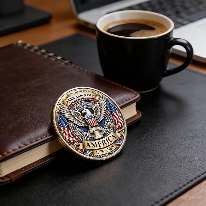 Frolunora®  U.S 250th Anniversary Commemorative Coin - 2026 Limited Release. While Supplies Last. upsell
