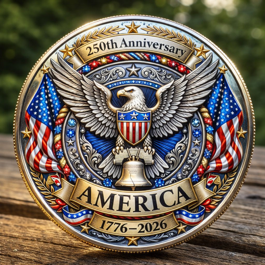 Frolunora®  U.S 250th Anniversary Commemorative Coin - 2026 Limited Release. While Supplies Last. upsell