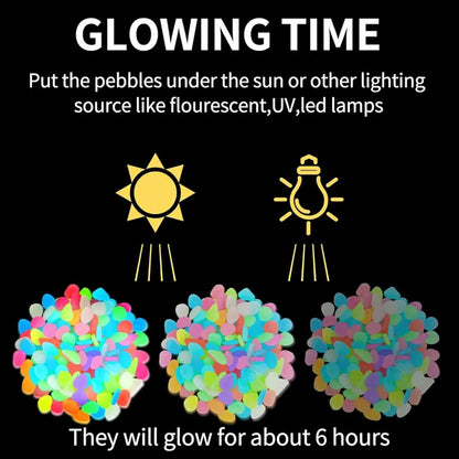 Frolunora® 🌈Colorful Glow-in-the-Dark Garden Stones