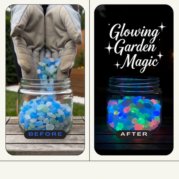 Frolunora® 🌈Colorful Glow-in-the-Dark Garden Stones