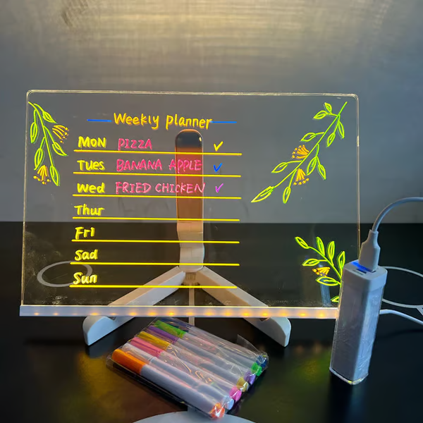 Frolunora® Dive Into a World of Colour! This 7-Colours LED Board Unleashes Creativity upsell