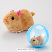Blue Ball + Brown Mouse