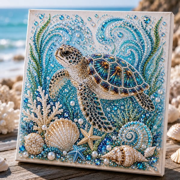 Frolunora® Ocean Pearl Diamond Painting Kit