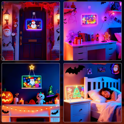Frolunora® Dive Into a World of Colour! This 7-Colours LED Board Unleashes Creativity upsell