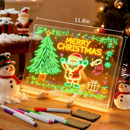Frolunora® Dive Into a World of Colour! This 7-Colours LED Board Unleashes Creativity upsell
