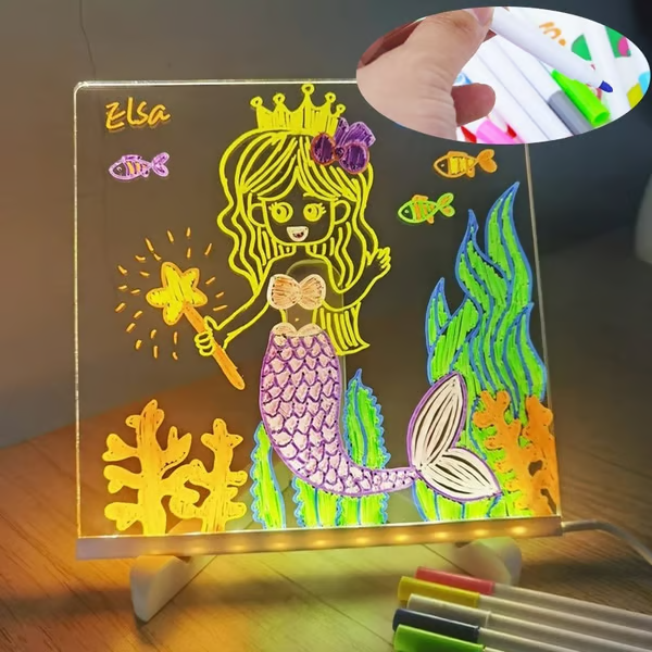 Frolunora® Dive Into a World of Colour! This 7-Colours LED Board Unleashes Creativity upsell