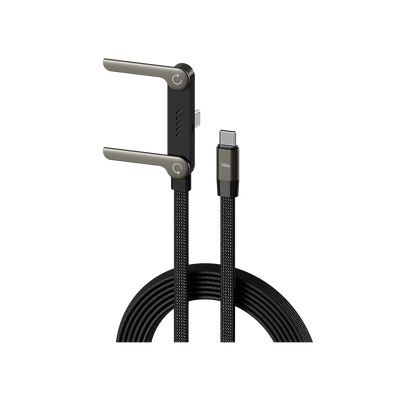 Frolunora® 2-in-1 Invisible Holder Charger Cable - 240W Super Fast Charging Cord with Built-In Phone Stand upsell