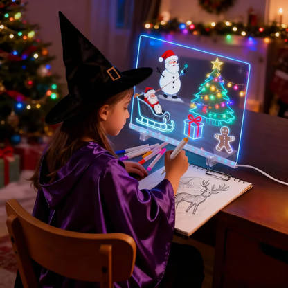 Frolunora® Dive Into a World of Colour! This 7-Colours LED Board Unleashes Creativity upsell