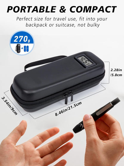 Frolunora® Insulin Cooler Travel Case with Temperature Display