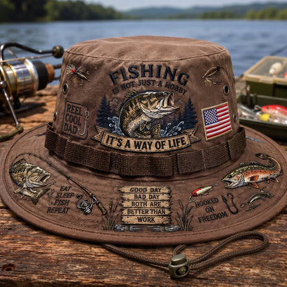 Frolunora® 🎣 Fishing Is a Way of Life Boonie Hat