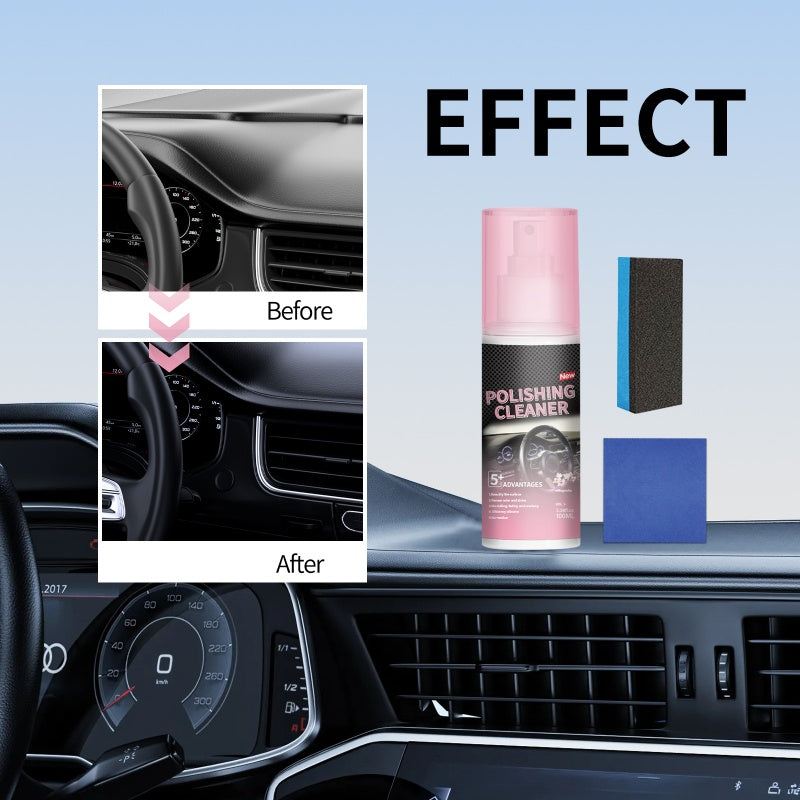 Frolunora® Car Interior Polish Cleaner – Deep Cleaning, Restores Shine & Non-Toxic Formula
