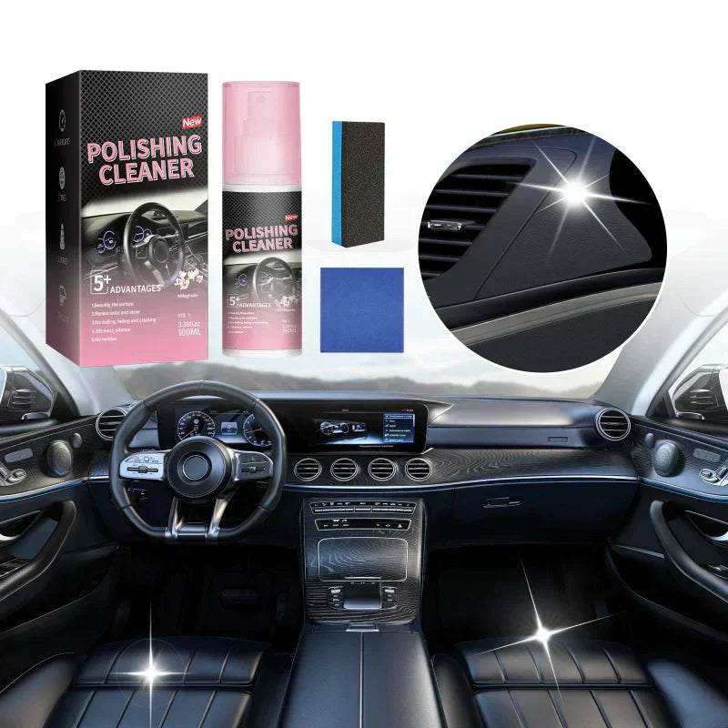 Frolunora® Car Interior Polish Cleaner – Deep Cleaning, Restores Shine & Non-Toxic Formula